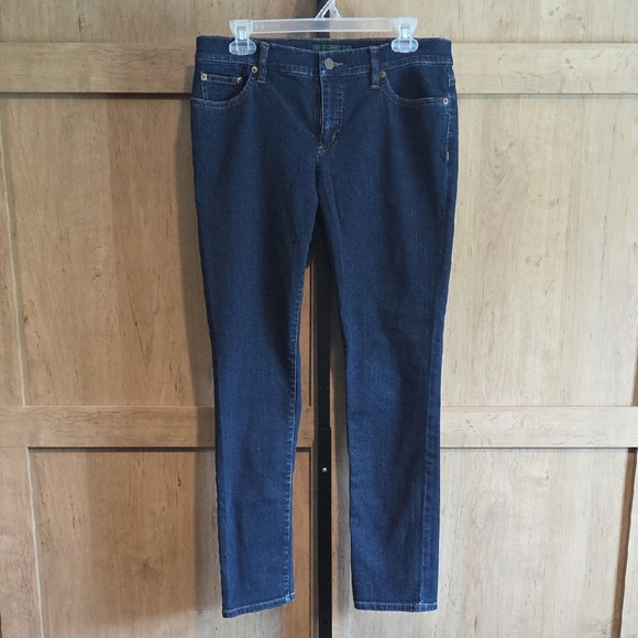 Ralph Lauren Denim - (J32) Ralph Lauren Dark Blue Skinny Jeans